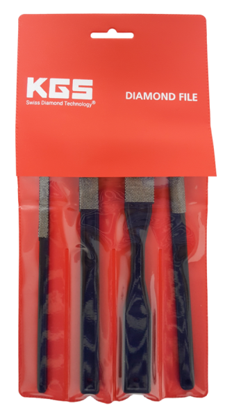 KGS Flexis® Diamantfeilen 4er Set BK-120