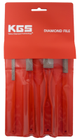 KGS Flexis® Diamantfeilen 4er Set RD-200